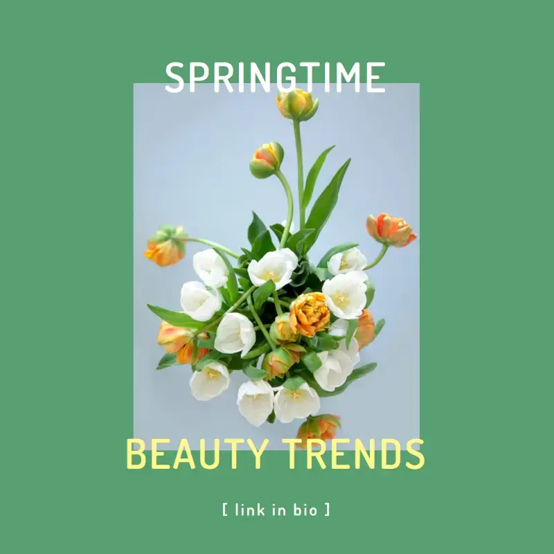 The Spring into Beauty template