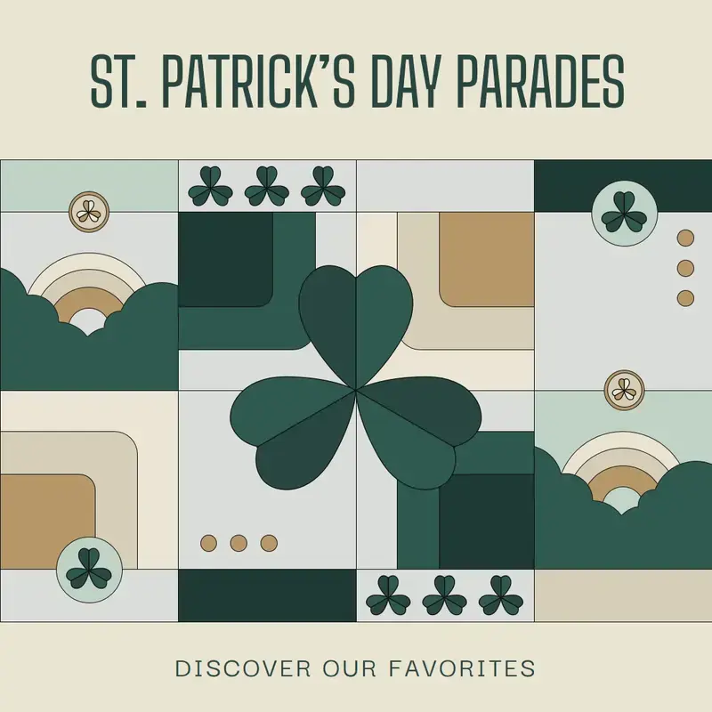 The Favorite St. Patrick's Day Parades template