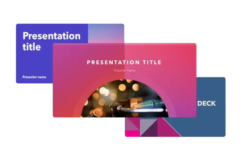 new presentation slide design