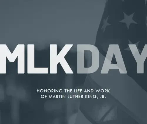 Celebrating MLK black modern-bold