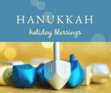 Have a happy Hanukkah yellow modern-simple