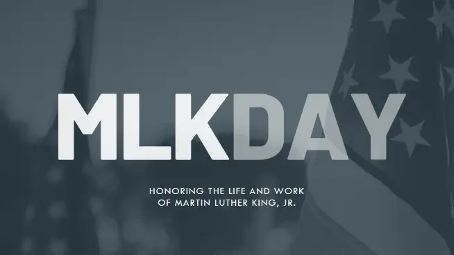 Celebrating MLK black modern-bold