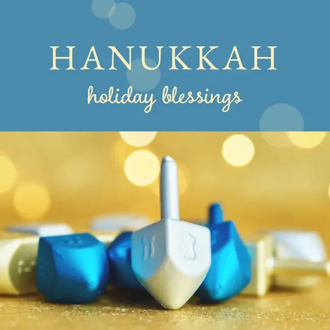 Have a happy Hanukkah yellow modern-simple