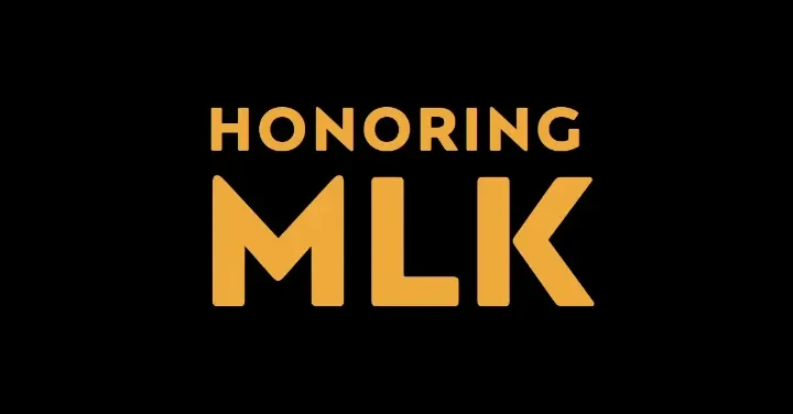 Honoring MLK black modern-bold