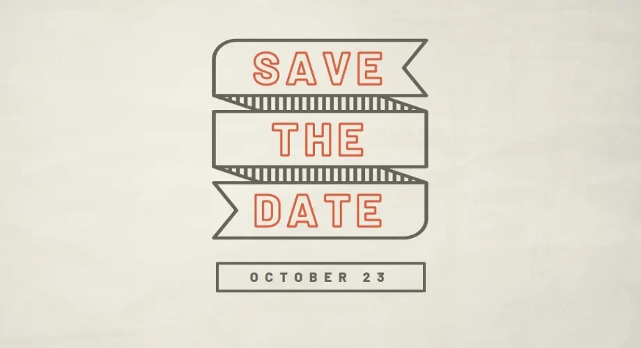 title White Vintage Retro SAVE
THE
DATE OCTOBER 23