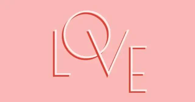 Love letters pink organic-boho