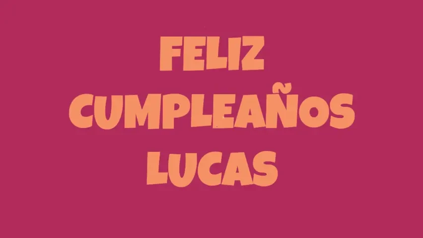 Feliz cumpleanos - cake party Say happy birthday with this fun video card.